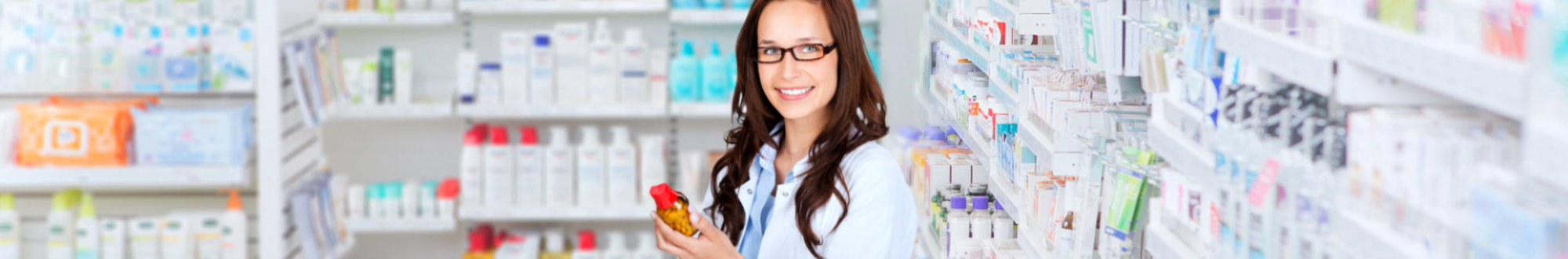 female pharmacist smiling